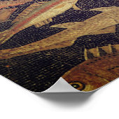 Marien leven, Pompeï mozaïek Poster (Hoek)