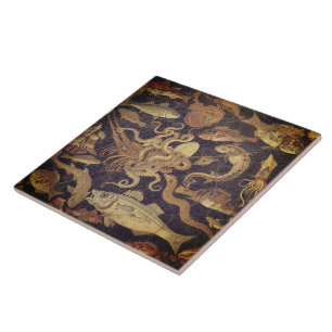 Marien leven, Pompeï mozaïek Tegeltje