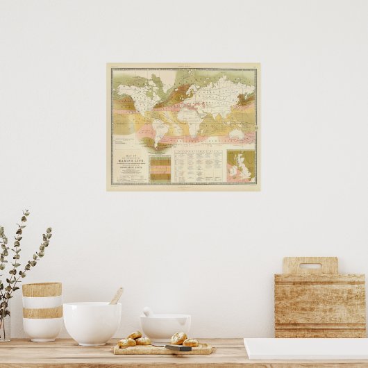 Marien leven poster (Keuken)