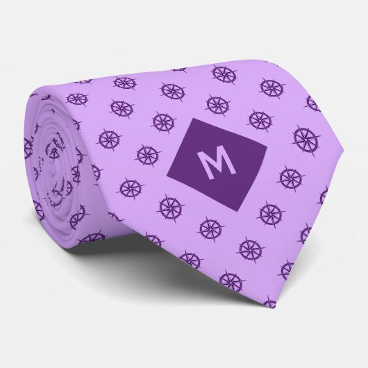 Marien Nautisch Kompas Stropdas (Opgerold)