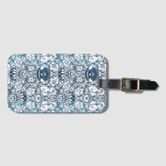  marien patroon bagagelabel (Voorkant (horizontaal))