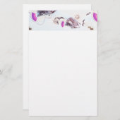 Marien patroon briefpapier (Voorkant / Achterkant)