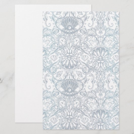  marien patroon briefpapier (Voorkant / Achterkant)