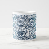 marien patroon grote koffiekop (Voorkant)