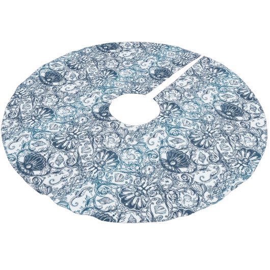  marien patroon kerstboom rok (Gekanteld)