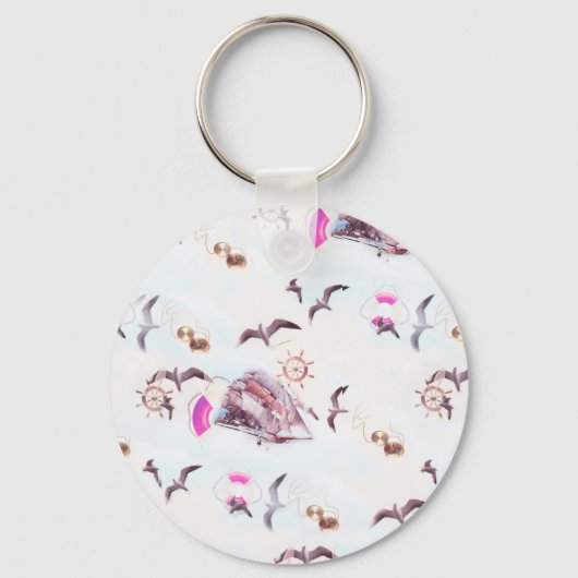 Marien patroon sleutelhanger (Voorkant)