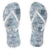 marien patroon teenslippers (Voetbed)