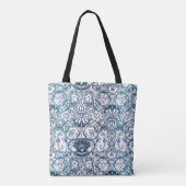  marien patroon tote bag (Achterkant)