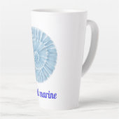 Marien schoonheid latte mok (Rechterhoek)