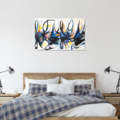 Marien tweeluik - verpakte canvas print (Insitu (Slaapkamer))