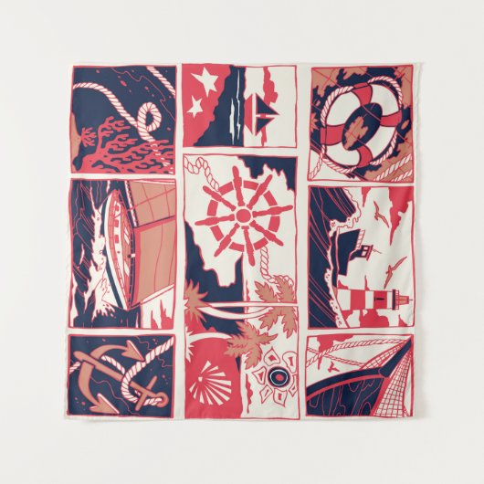 Marien verhaal wandkleed (Voorkant (horizontaal))