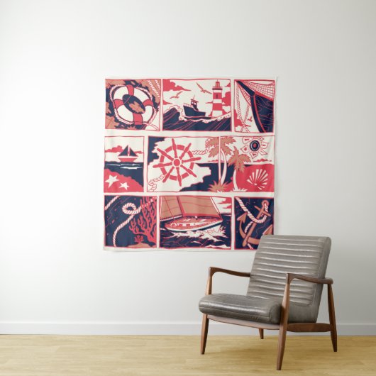 Marien verhaal wandkleed (In situ)