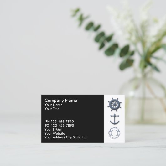 Marien Visitekaartje (Staand voorkant)