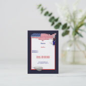 Marien Visitekaartje (Staand voorkant)