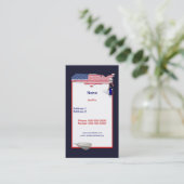 Marien Visitekaartje (Staand voorkant)