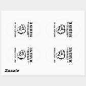 Marien Vriendin Ovale Sticker (Vel)