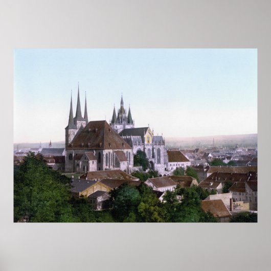 Mariendom Erfurt Poster (Voorkant)