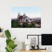 Mariendom Erfurt Poster (Thuiskantoor)