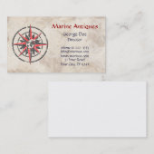 Mariene Antieke Visitekaartje (Voorkant / Achterkant)