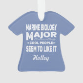 Mariene Biologie College Majoor Entle Mensen Ornament (achterkant)