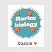 Mariene Biologie Sticker (Vel)