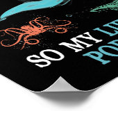 Mariene biologie wil mariene bioloog worden poster (Hoek)