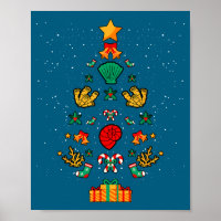 Mariene bioloog Biologie Schelpen Koralen Kerstmis