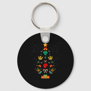 Mariene bioloog Biologie Schelpen Koralen Kerstmis Sleutelhanger