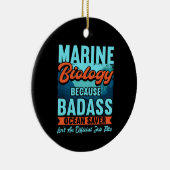 Mariene bioloog keramisch ornament (Rechts)