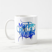 Mariene bioloog koffiemok (Links)