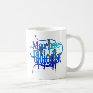 Mariene bioloog koffiemok