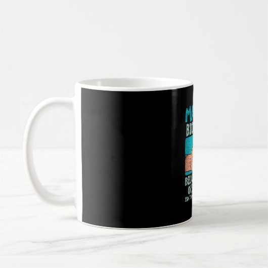 Mariene bioloog koffiemok (Links)