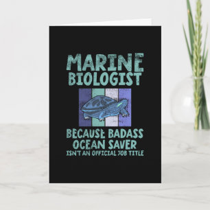 Mariene bioloog Mariene Biologie Kaart