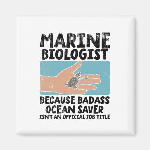 Mariene bioloog Mariene Biologie Magneet