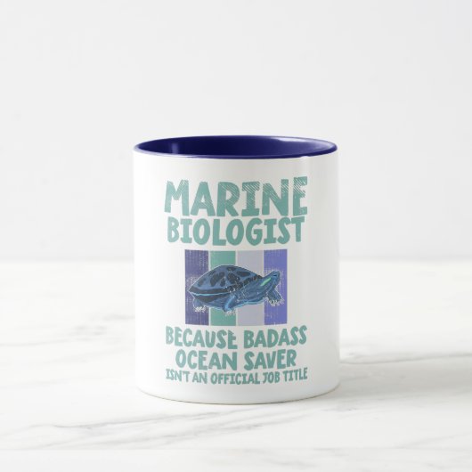 Mariene bioloog Mariene Biologie Mok (Midden)