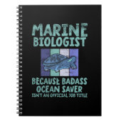 Mariene bioloog Mariene Biologie Notitieboek (Voorkant)