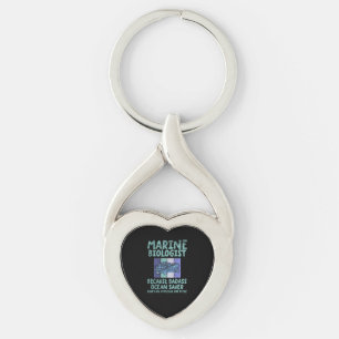 Mariene bioloog Mariene Biologie Sleutelhanger