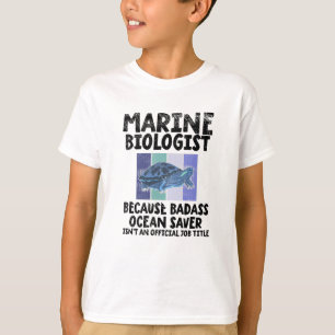 Mariene bioloog Mariene Biologie T-shirt