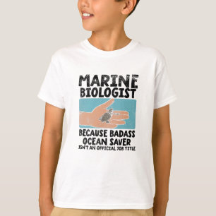 Mariene bioloog Mariene Biologie T-shirt