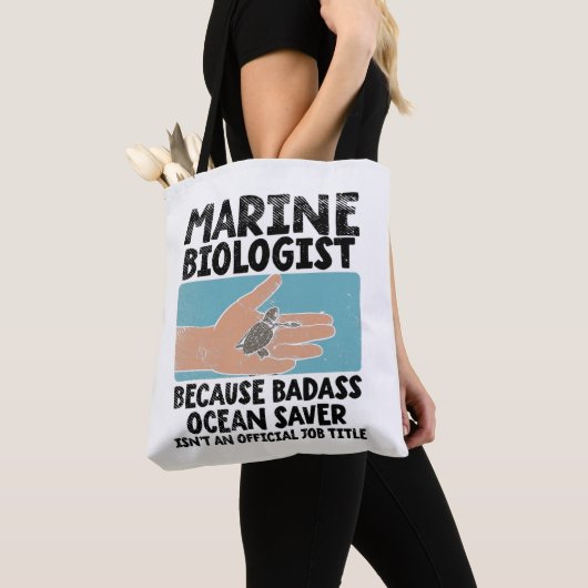 Mariene bioloog Mariene Biologie Tote Bag (Dichtbij)