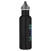 Mariene bioloog Mariene Biologie Waterfles (Links)