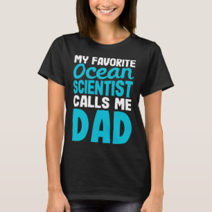 Mariene Bioloog Papa Mariene Biologie T-shirt