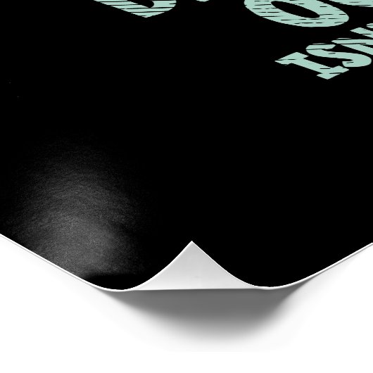 Mariene bioloog perfect poster (Hoek)