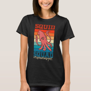 Mariene bioloog  SQUID SQUAD Ocean Biology T-shirt