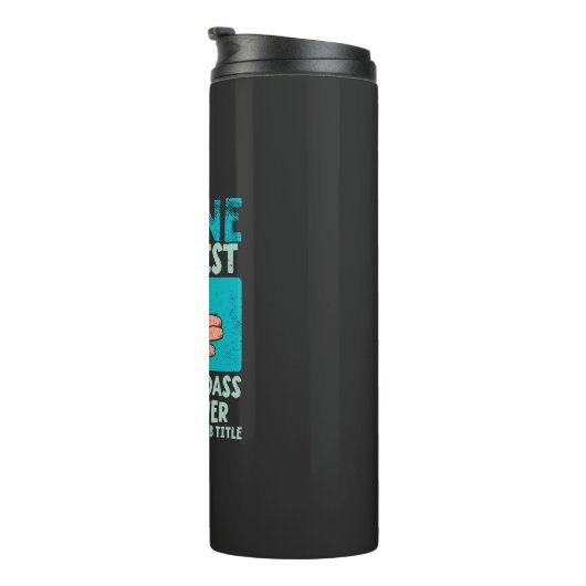 Mariene bioloog thermosbeker (Geroteerd rechts)