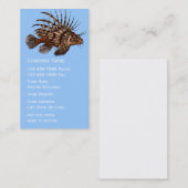 Mariene bioloog Visitekaartjes (Voorkant / Achterkant)