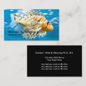 Mariene bioloog Visitekaartjes (Voorkant / Achterkant)