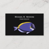 Mariene bioloog Visitekaartjes (Voorkant)