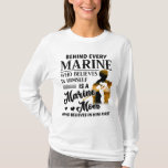 Mariene die zichzelf gelooft is een marinemoeder t-shirt<br><div class="desc">Mariene die zichzelf gelooft is een marinemoeder</div>