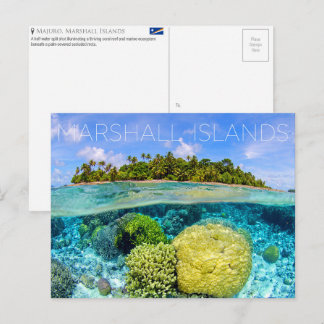 Mariene Ecosystemen, Majuro, Marshalleilanden Reis Briefkaart